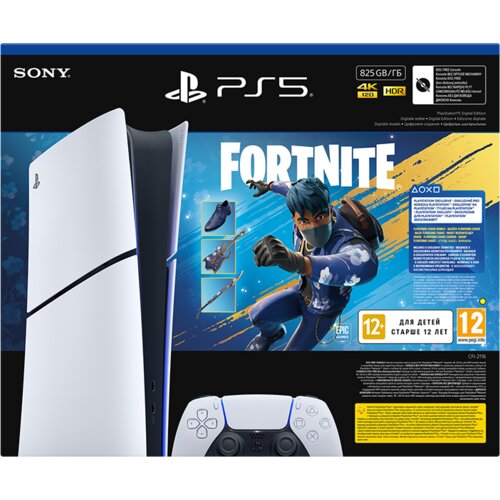 Playstation 5 Slim Digital edition E chassis + Fortnite Flowering Chaos VCH (digitalna ver.825GB) 1000049852 Cene