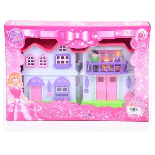 Magic Toys Ružičasta vila sa namještajem i lutkama Cene