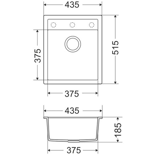 GL sudopera ankona 1K bež 435x515/185 mm Slike
