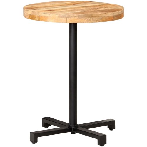 VidaXL Bistro miza okrogla &amp;Oslash; 60x75 cm robusten mangov les, (20947552) Slike