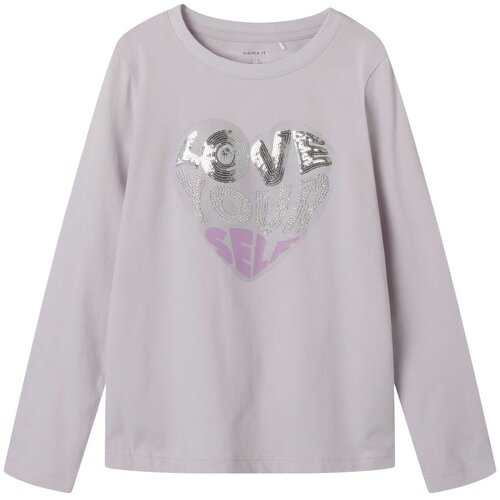 name it majica DR 13242474 NKFPLAMULLA D vijolična 158/164 Cene