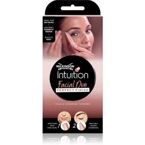 Wilkinson Sword Facial Perfect Finish 2 in 1 električni prirezovalnik dlačic Cene