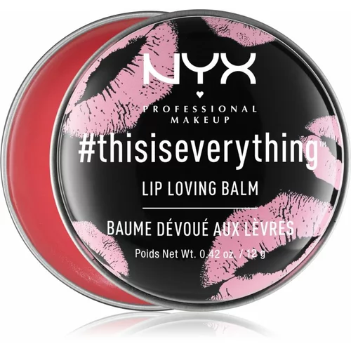 NYX Professional Makeup #thisiseverything balzam za ustnice odtenek 01 12 g