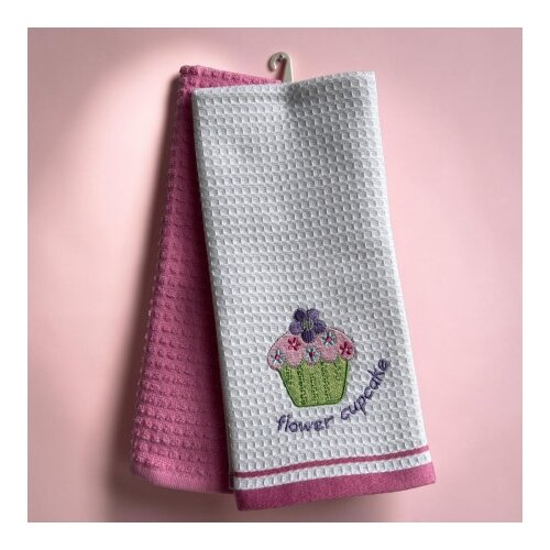  Set kuhinjskih krpa 40x60cm Wafle - Flower cupcake ( VLK000109-flower ) Cene