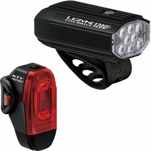Lezyne Lite Drive 1200+/KTV Drive Pro+ Pair Svjetlo za bicikl