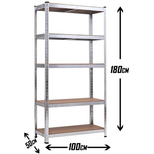 SUPERHOME 180x100x50cm 175Kg Metalna Montažna Polica Cene