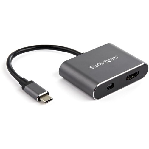 StarTech.com CDP2HDMDP USB grafički prilagodnik 3840 x 2160 pikseli Crno, Sivo Cijene