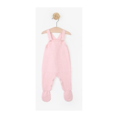 Just kiddin baby roze pantalone sa tregerima Slike
