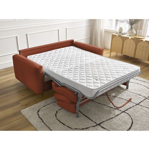 Bobochic Paris Narančasta sofa za spavanje/sklopiva 200 cm Cocoone &amp;ndash; Slike