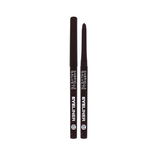 Gabriella Salvete automatic Eyeliner črtalo za oči 0,28 g odtenek 02 Brown Slike