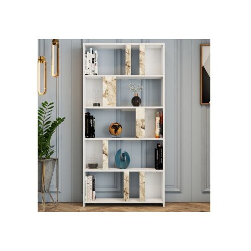 Woody Fashion polica 90x180x20cm bijela Cene