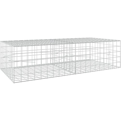  Gabion s žicom debljine 5 mm i mrežom 10x10 cm 200x100x50 cm Slike