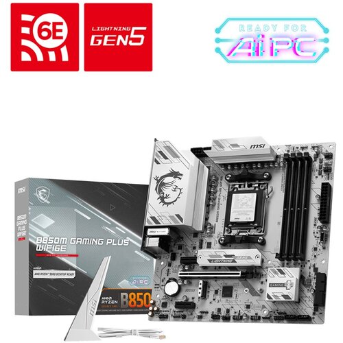 MSI B850M GAMING PLUS WIFI6E AMD B850 Socket AM5 micro ATX Cene