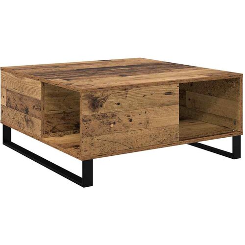  Kava Stol Staro drvo 80 x 80 x 36,5 cm Konstruirano drvo Slike