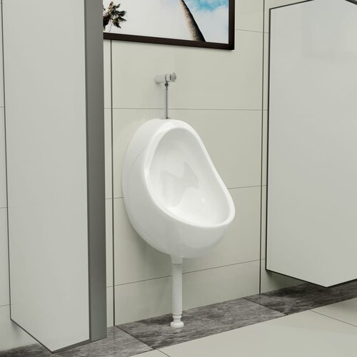  Zidni pisoar s ventilom za ispiranje keramički bijeli Cijene