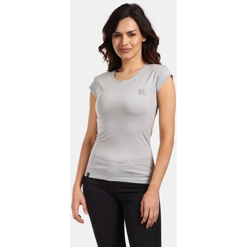 Kilpi Women&amp;#039;s cotton T-shirt LOS-W Light grey Slike