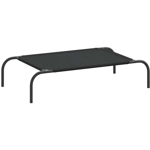 vidaXL Povi&scaron;eni krevet za pse crni 90x50x20 cm Oxford tkanina i čelik - Crna 90 x 50 cm oxford fabric Cijene