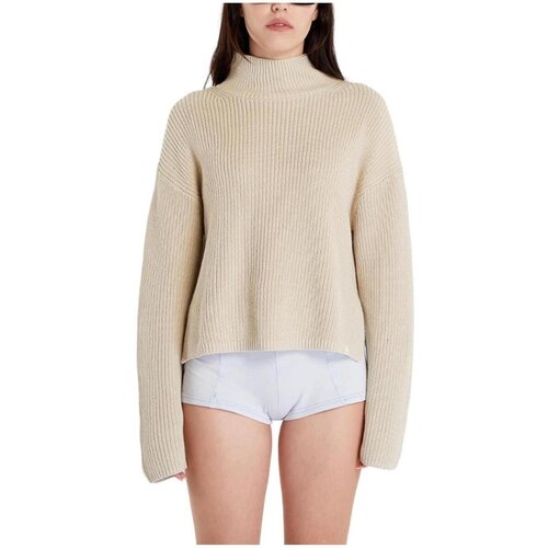 Calvin Klein Jeans Puloverji - Bež Cene