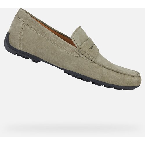 Geox Light green men&amp;#039;s moccasins Kosmopolis + Grip - Men&amp;#039;s Slike