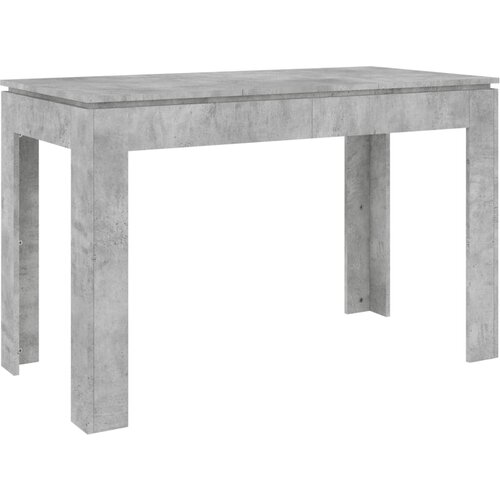 Maison Chic Jedilna miza - Kuhinjska miza - Jedilni stol betonsko siva 120x60x76 cm iverna plošča, (21714876) Cene