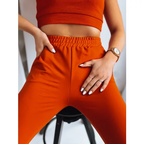 DStreet Women's trousers MY HONEY orange