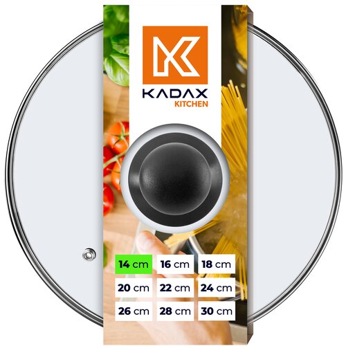 KADAX stekleni pokrov 14 cm univerzalni toplotno odporen pokrov za lonce in ponev, (5000355949) Cene