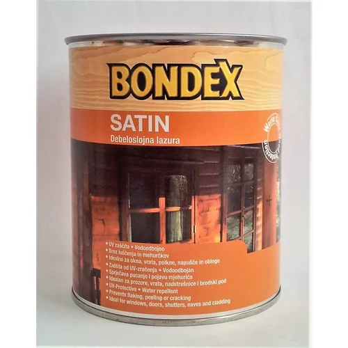 BONDEX lazura za drvo satin (žute boje, 750 ml)