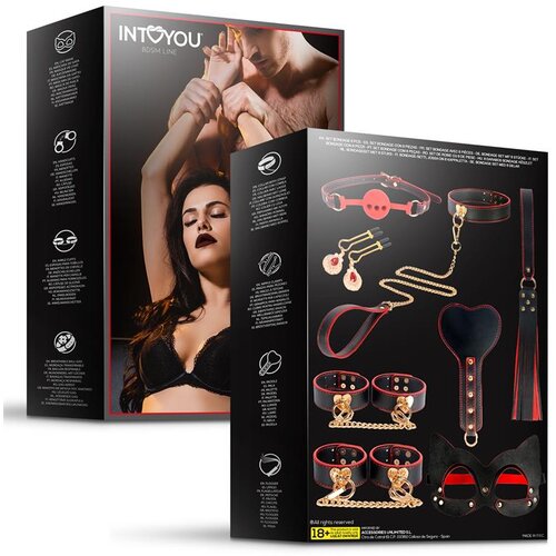 INTOYOU_BDSM_Line Komplet Bondage Black (8/1) Slike