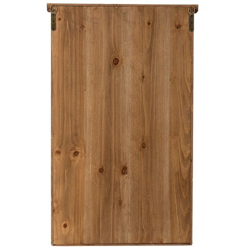 Bloomingville Bela vitrina iz masivne jelke 50x80x14 cm Hazem &amp;ndash; Slike