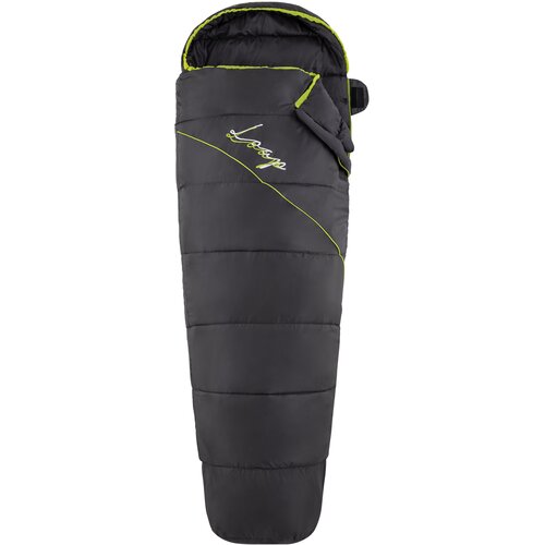 LOAP Women's mummy sleeping bag LAGHAU L Black/Green Cene