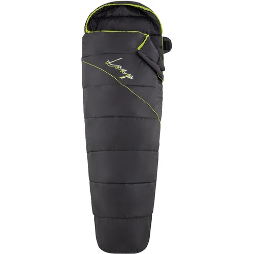 LOAP Women's mummy sleeping bag LAGHAU L Black/Green