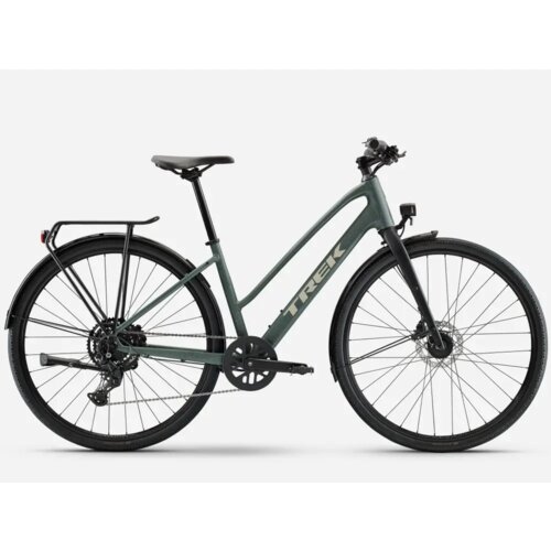  Bicikl Trek FX Sport AL Equipped Midstep 2026 Keswick Green&amp;#039;Lichen Green Splatter - M Slike