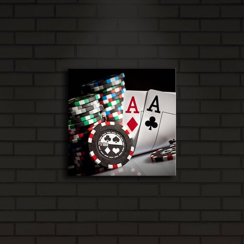 Wallity Slika sa LED osvetljenjem 2828İACT-21, 28x28 cm Cene