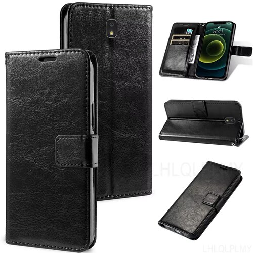 Preklopni ovitek / etui / za&amp;scaron;čita Wallet za Nokia 5 - črni Slike