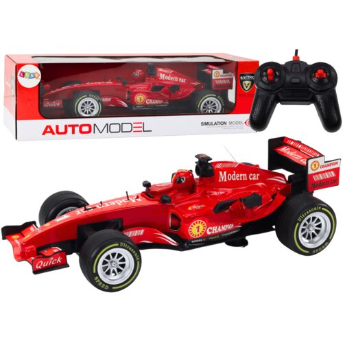 Formula na daljinsko upravljanje automodel 1:12 sa zvučnim efektima - crveni Cene