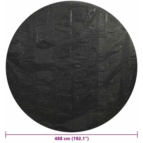  Pokrivač za bazen crni 488 cm PE Slike