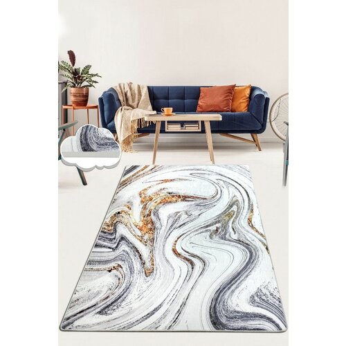  blur cotton Multicolor Carpet (100 x 140) Cene