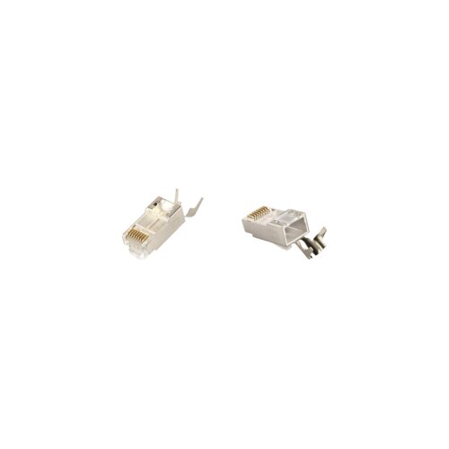  10 komada GEMBIRD LC-PTF7-01/10, Shielded modular CAT7, pass-through type plug 15u&rdquo; gold, plated Cijene