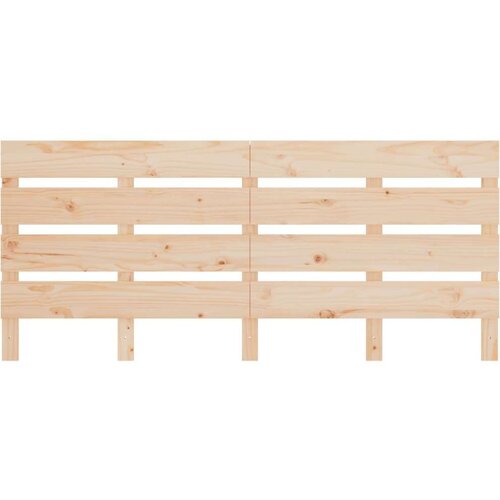 VidaXL uzglavlje 160 x 3 x 80 cm od masivne borovine Slike