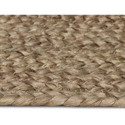  Tepih Prirodna i crna 300 x 300 cm Juta Slike