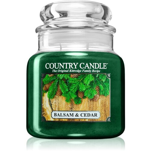 Country Candle Balsam & Cedar dišeča sveča 453 g Cene