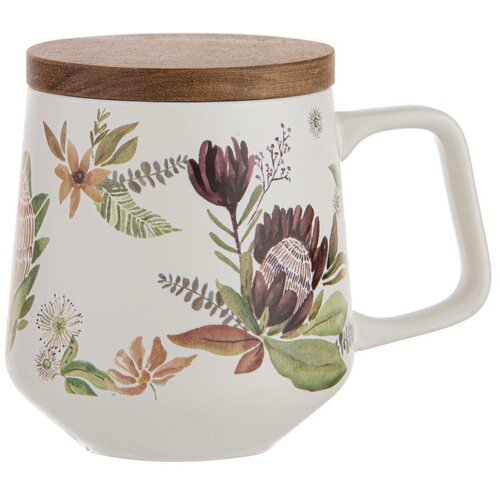 Ladelle Bela porcelanasta skodelica 430 ml Leura – Cene