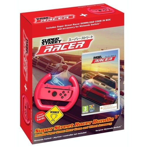  Super Street Racer + rdeč volan (SWITCH) Cene