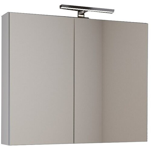  LED omarica z ogledalom Asya 80 (80 x 13 x 68 cm, Bela) Cene