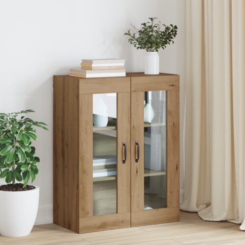 vidaXL Viseci zidni kabinet Smeđa 69.5 x 34 x 90 cm Konstruirano drvo Cene