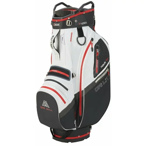 Big Max Dri Lite V-4 Cart Bag Black/White/Red Golf torba Cart Bag