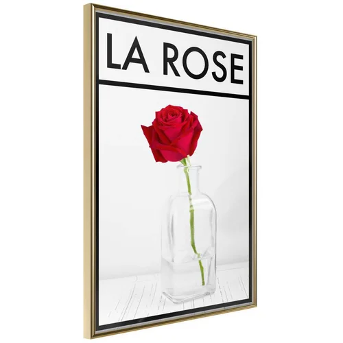  Poster - Rose in the Vase 20x30