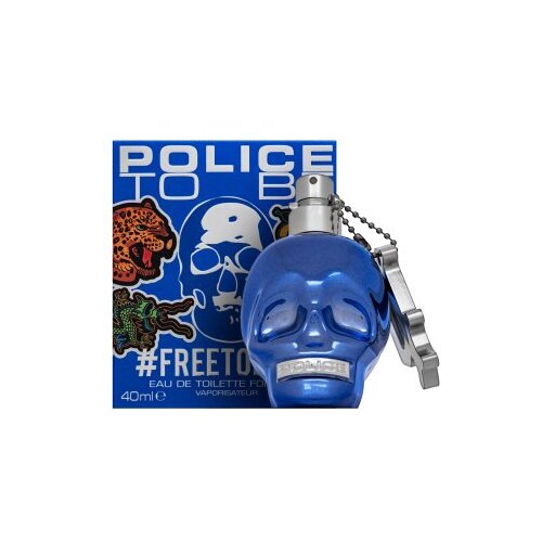 Police To Be Free to dare Toaletna voda za mo&amp;scaron;ke 40 ml Slike