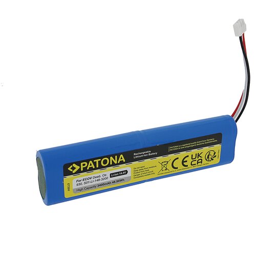 Patona Baterija za Ecovacs Deebot Ozmo 900 / 930 / 960, 3400 mAh Cene