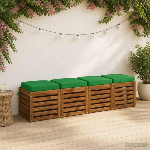  Set jastučića od 4 komada SOEST 4 pcs 100% poliester Zelena Cene